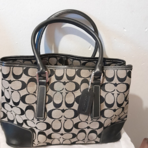 Coach Vintage Signature Tote EUC - Picture 1 of 13